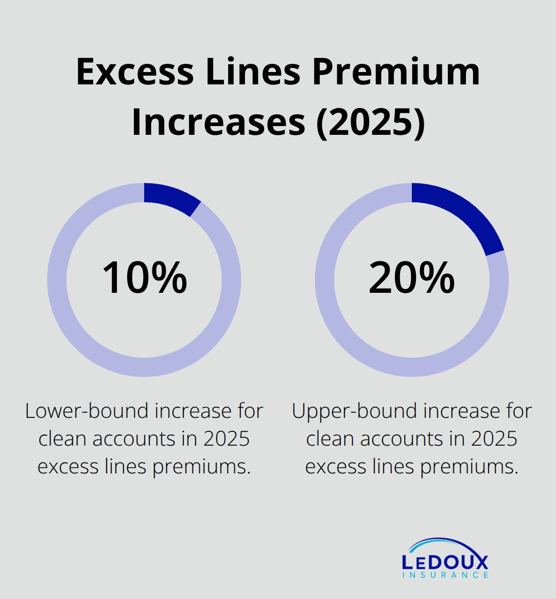Range of umbrella premium increases cited for 2025 - Personal umbrella insurance Oregon
